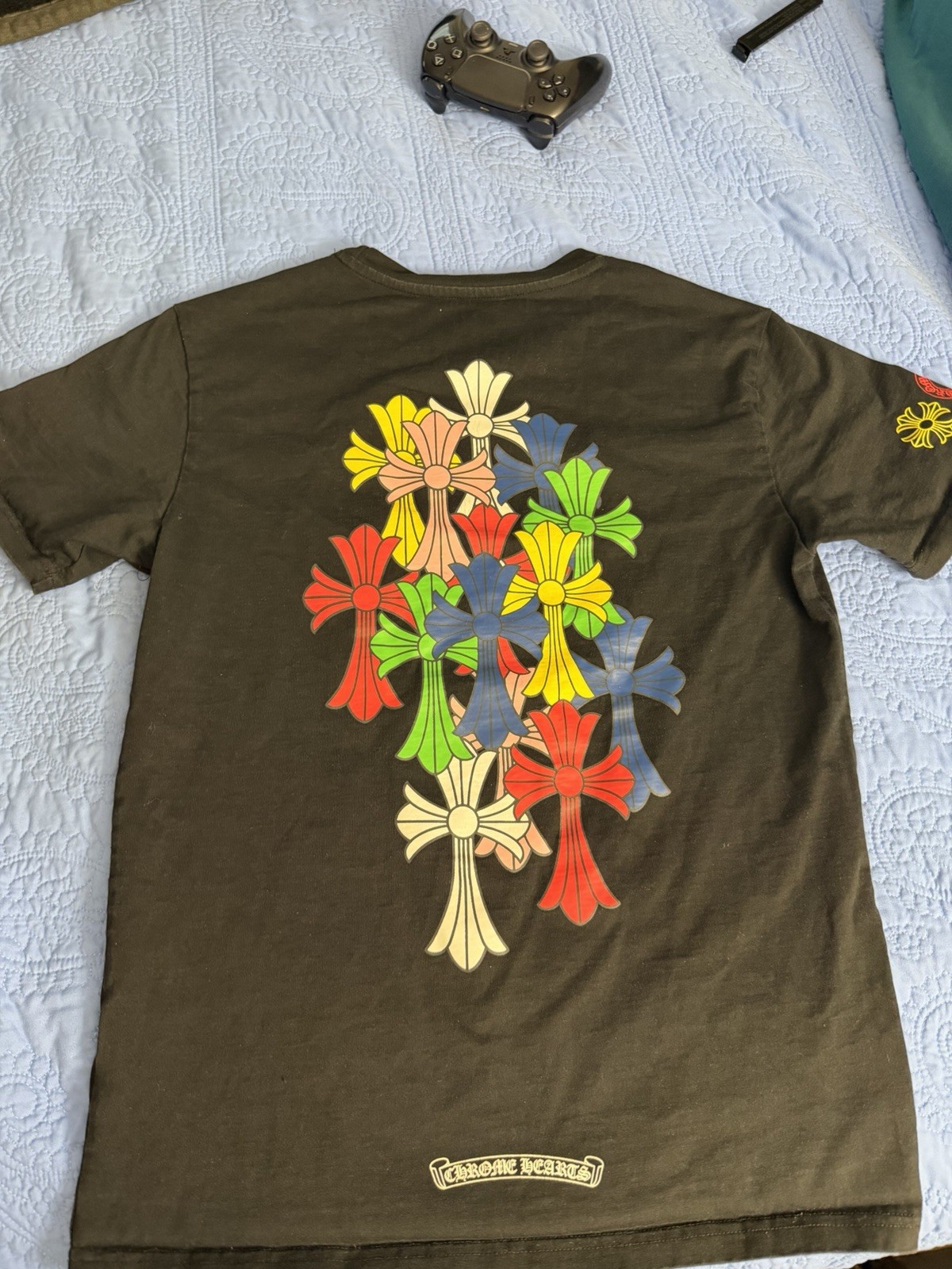 Men's Chrome Hearts Multi-Color Cross T-Shirt Size medium thumbnail 2