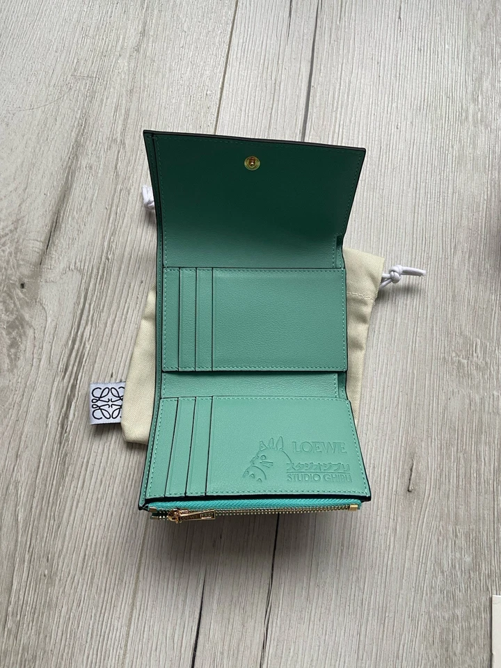 Бумажник компактный LOEWE x Studio Ghibli 2021 Soot Sprite Susuwatari - Изображение 4 из 4