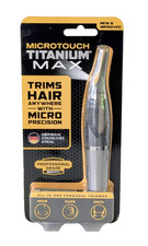 MicroTouch Titanium Max Lighted Personal Trimmer Precision - Battery Included