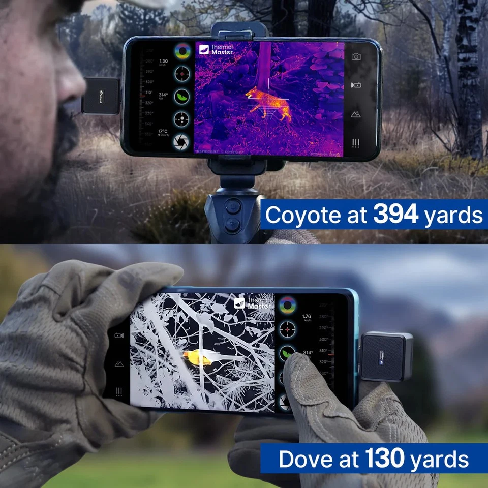 Thermal Master T2 Pro Thermal Imaging Camera for Android iPhone 15X Zoom 13mm - Image 2 of 4