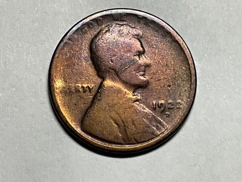 1922 D Lincoln Wheat Cent Fair Condition Good “Filler” #3