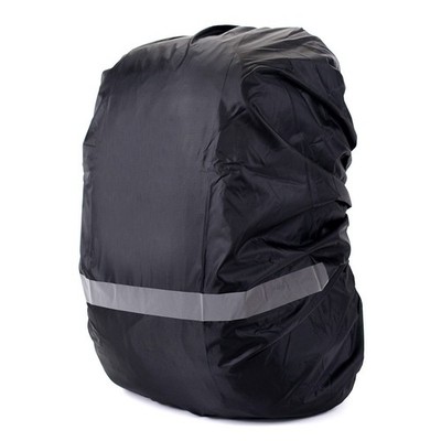 Neu Rucksack Regenschutz Faltbar Tasche Hülle Oxford Stoff mit Reflexstreifen