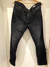 C&A Flex Jog Denim Slim Straight Jeans Schwar...