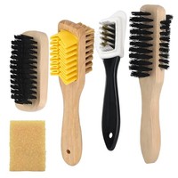 WildlederbüRste Set Schuhe Reiniger Rauleder Nubuk Veloursleder 5 StüCk