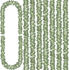 8Pcs Eucalyptus Garland,Artificial Eucalyptus Leaves Table Greenery Garland