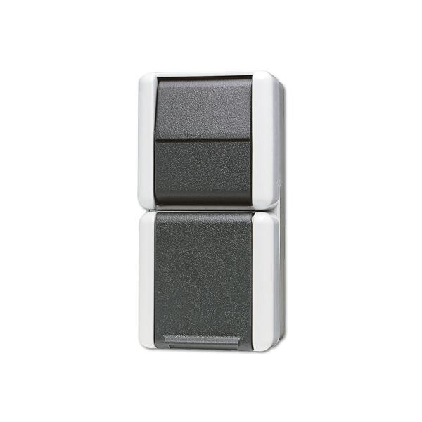 3991334 Jung JUNG 876 W Bianco presa energia