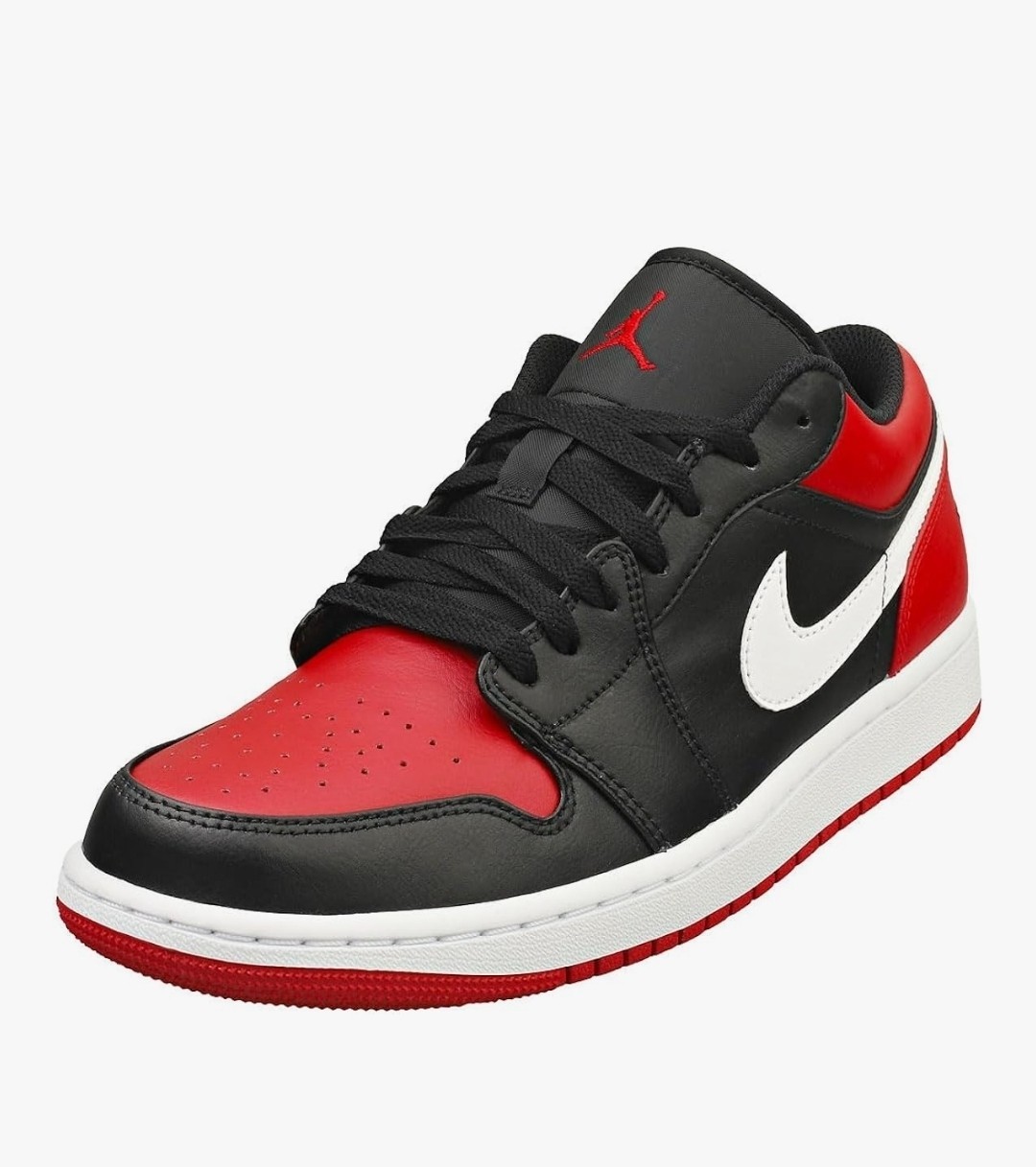 Size 8 - Jordan 1 Low Bred Toe