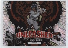2023 Panini Donruss Unleashed Rapture Elly De La Cruz #U7 1mg2