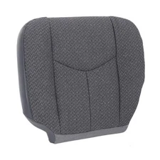  Front Driver Side Bottom Replacement Seat Cover Cloth Dark Gray #69C 
