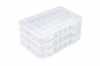 3Er Set Kleinteilemagazin Sortimentskasten 24 FäCher Sortierkasten Kleinteilebox