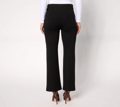 nicole by Nicole Miller Pull-On Sculpted Ponte Ankle Pants