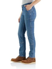 Carhartt 6-Tall Women's Rugged Flex Relaxed Fit Double-Front J 105110