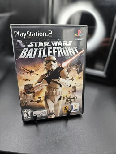 Star Wars Battlefront /  PlayStation 2 PS2 / CIB W Reg Card / Tested / Read