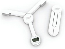 Image of Joseph Joseph Kitchen Digital Food Scales Compact Foldable Space Saving White