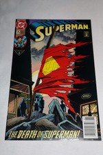Superman 75 Newsstand Variant NM- UNREAD Key Book 1st Print Doomsday Death of