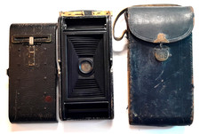 Kodak 3-A Folding Pocket Model C Autographic Camera Stylus Case Decatur Envelope