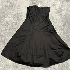 Express Studio Black Tube Cocktail Dress Womens 4 Strapless