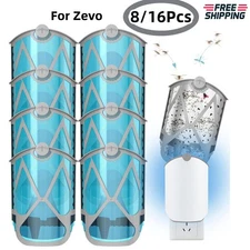 8/16PCS Flying Insect Trap Refills Compatible for ZEVO, Indoor Fruit Fly Refill
