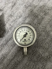 NAPA - Glycerin Filled Gauge 0-60 PSI 2-1/2 Inch Dial PressureGauge 8GR 33HT27  