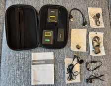 Professional Wireless Lavalier Mic System - Dual Lapel Mics  Mini Receiver