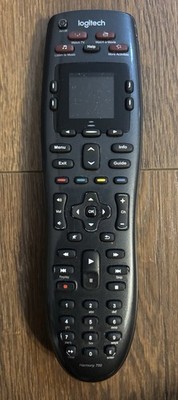 Logitech Harmony 700 Universal Remote Control Only ~ Tested & Working