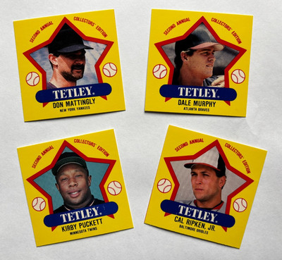 U Pick 1989 MSA Tetley Tea Disc Uncut Square