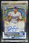 2025 Bowman Jac Caglianone Chrome Prospect Auto Speckle Refractor #/299 Royals