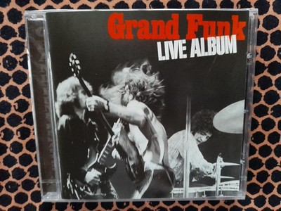 GRAND FUNK RAILROAD - LIVE Album * 1970 * CAPITOL Records * CD Reissue /  2002