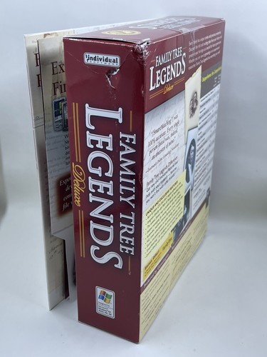 Family Tree Legends Deluxe 5.0 Works On Windows XP,2000,ME,98 Sealed - Picture 4 of 9