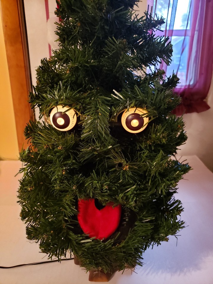 Gemmy 1996 Douglas Fir The Talking Animated Singing Christmas Tree eBay