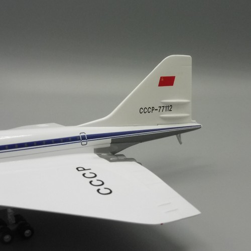 Aeroflot Tupolev TU-144D Technik Musée Sinsheim 1/200 Herpa 556323-001 - Photo 5 sur 12