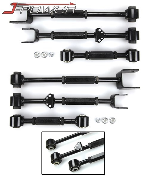 GSP Godspeed Project - Honda Del Sol EG 1993-97 Gen2 Adjustable Front Upper Camber Arms With Ball Joints GSP Godspeed Project - Honda Del Sol EG 1993-97 Gen2 Adjustable Front Upper Camber Arms With Ball Joints