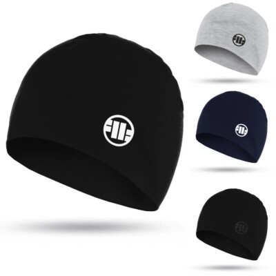 Wintermütze PitBull Herren Beanie SMALL LOGO 2 Pit Bull Einheitsgröße Winter Hat