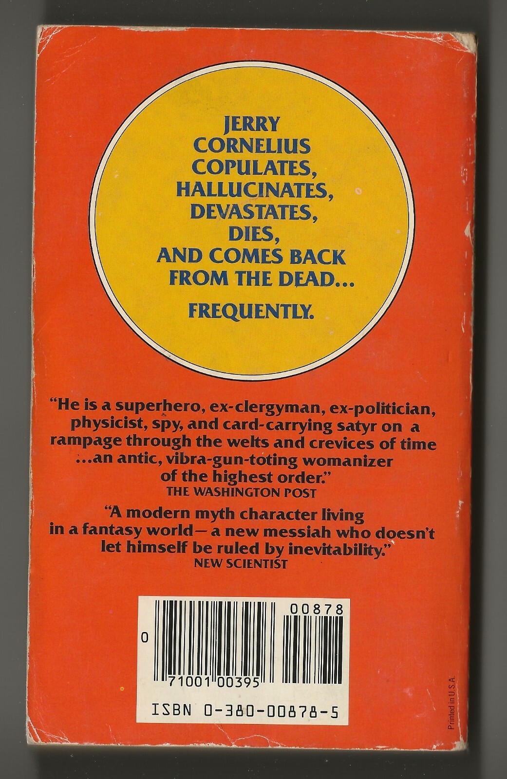 The Cornelius Chronicles by Michael Moorcock (1977, Avon) pb 4 novel omnibus
