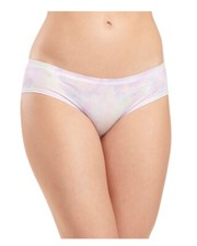 NO BOUNDARIES Women  s XXL Seamless Hipster Panties - Dusty Rose / Purple Petunia