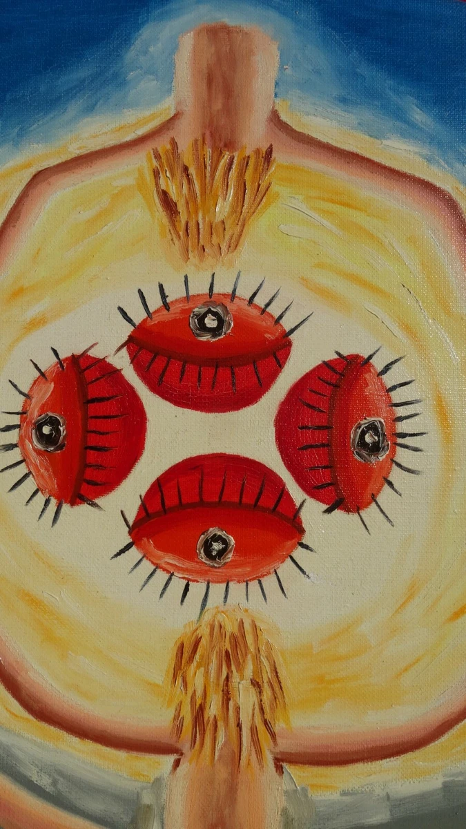 Óleo sobre lienzo: PAX SOVIETICUS de Henri dALLIER 1987 Francia