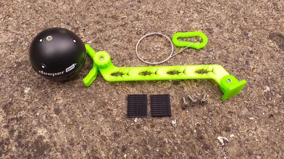 Deeper Pro Plus Chirp Universalhalterung Köder Boot Arm Fischfinder alle tiefer Sonar - Bild 2 von 4