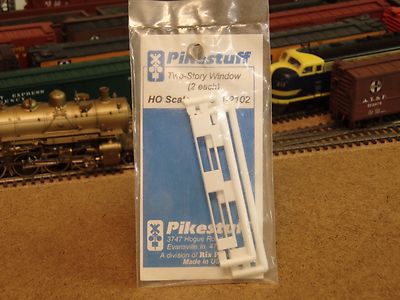 Pikestuff HO Two-Story Window (2) 541-2102