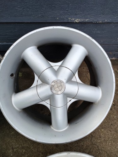 CLASSIC BMW FOMB MIGLIA 1000 5X120 7.5X16 WHEEL SET - Picture 9 of 16