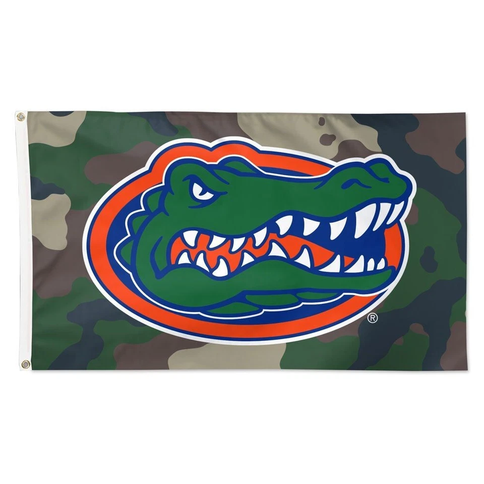 Florida Gators 3x5 ft College NCAA Camouflage Flag / Banner - Image 1 of 1