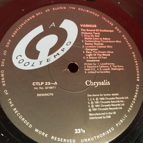 VARIOUS Enjoy! The Sound Of Cooltempo Volume 2 1991 UK vinyl LP - Picture 4 of 4