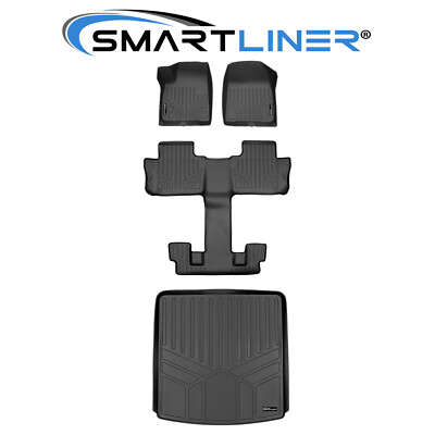 SMARTLINER Floor Mats Cargo Liner OEM 2017-2021 Acadia (2nd Row Bucket Seats)