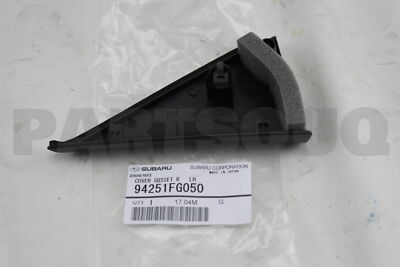 94251FG050 Genuine Subaru COVER GUSSET R LH 94251-FG050 | eBay