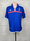 Football shirt soccer FC France Home 2000/2001/2002 Adidas jersey National EURO