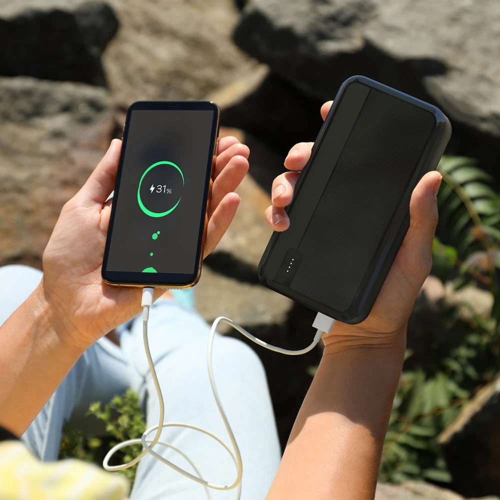 Portable Power Bank for Heated Vest Fast Charging External Battery Backup  
