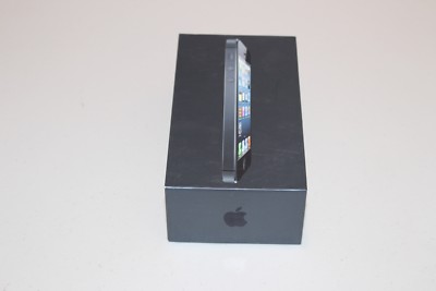 OEM Apple iPhone 5 Black 16gb Used Empty BOX Only with