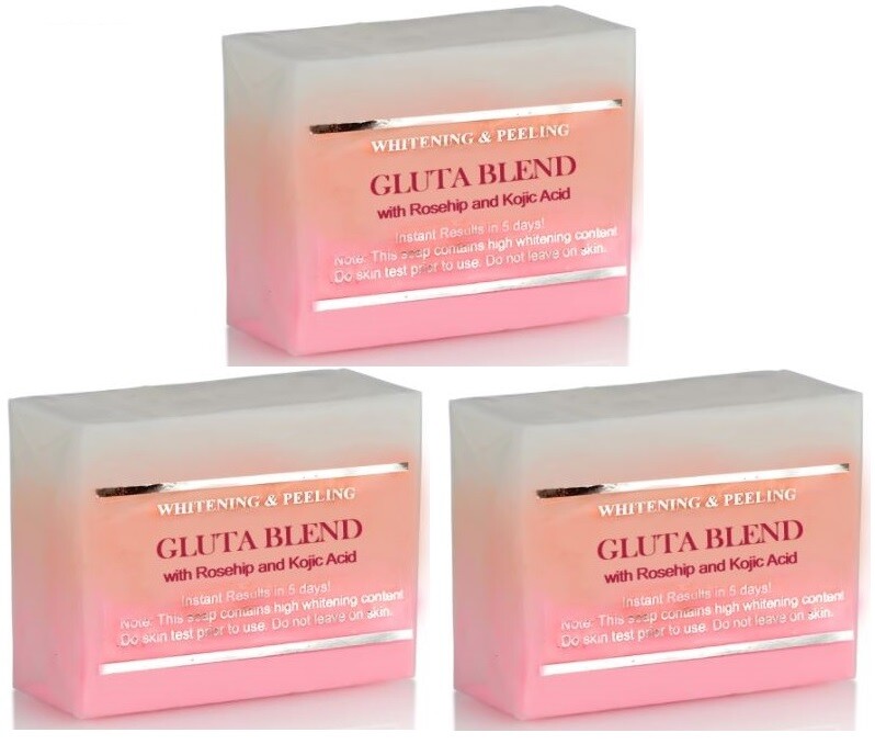 glutathione peeling soap 3 X Premium Skin Whitening/Peeling Soap with Glutathione, Rosehip and Kojic  acid