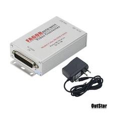 100-240V Monochrome to Color LED Industrial Monitor Video Converter for FAGOR