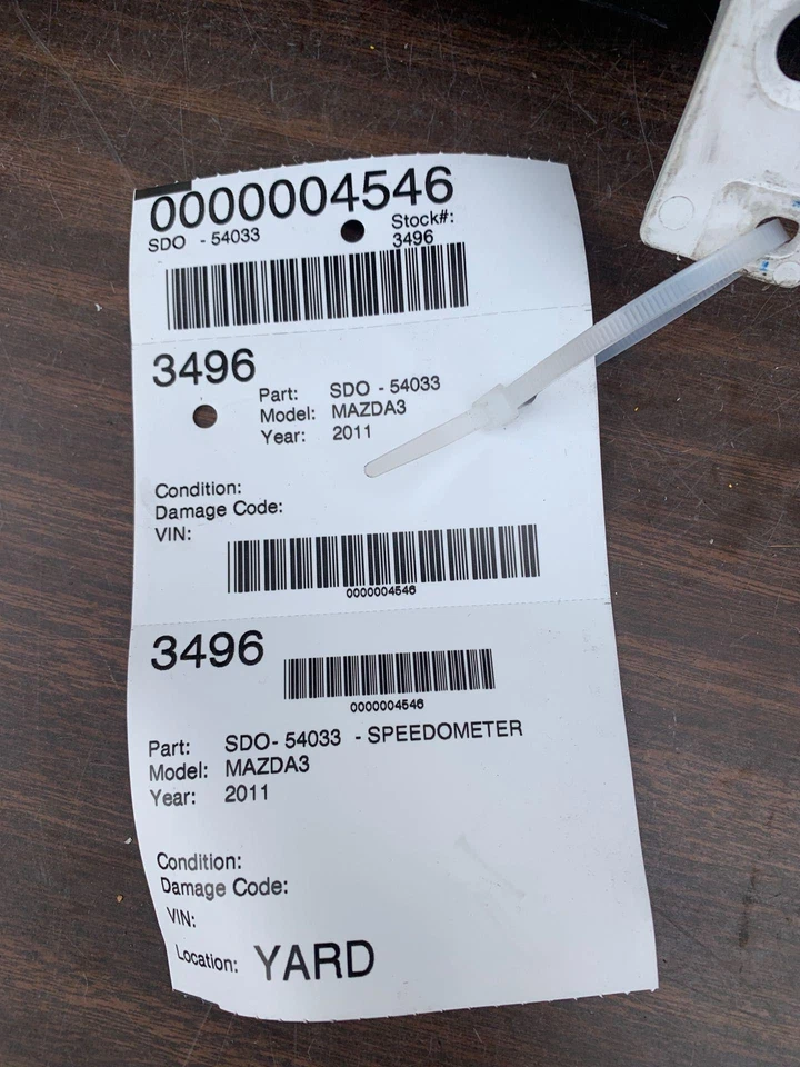 ✅ 2011 Mazda 3 velocímetro fabricante de equipamento original - Imagem 4 de 4