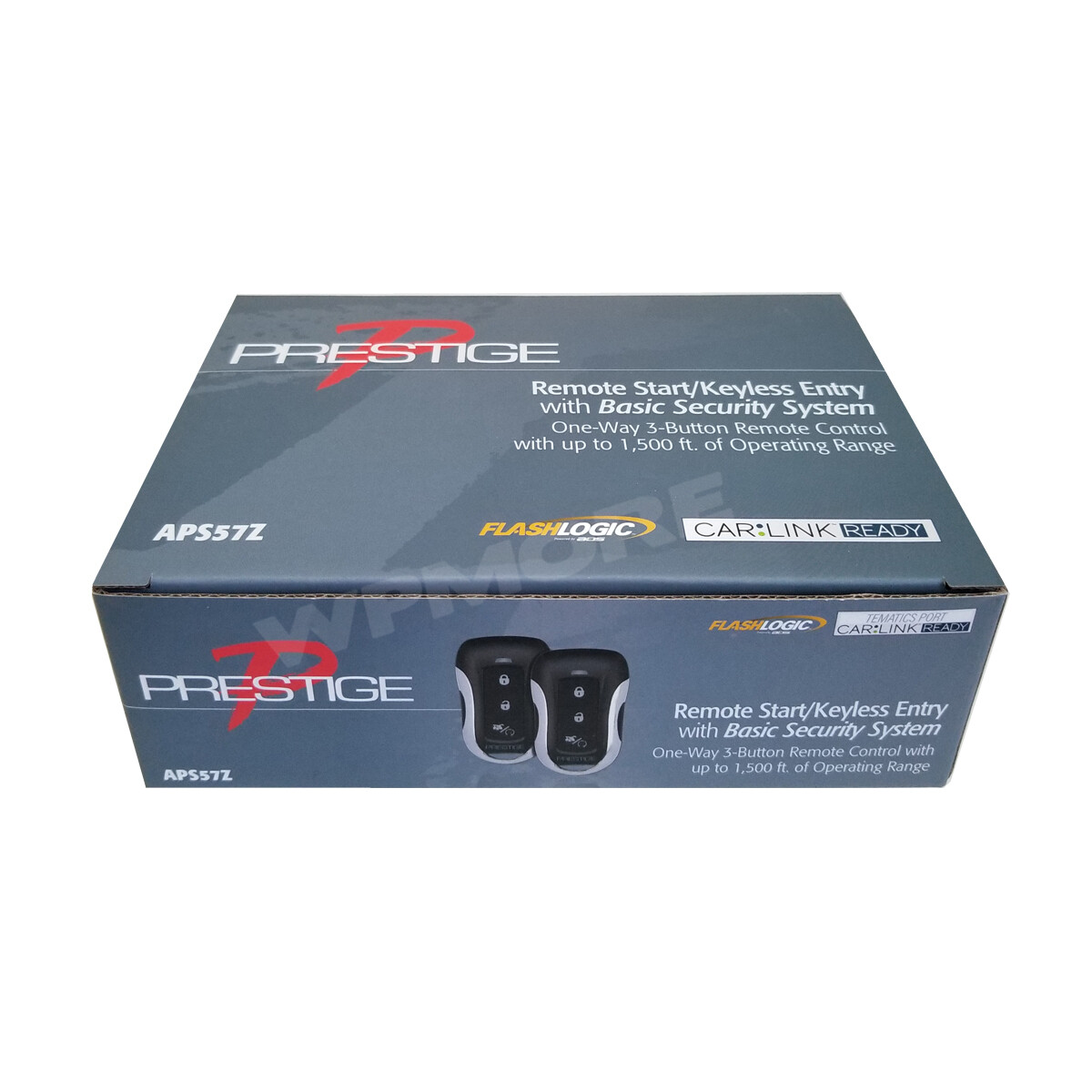 Prestige APS57Z Remote Start Keyless + Flashlogic FLCAN Universal